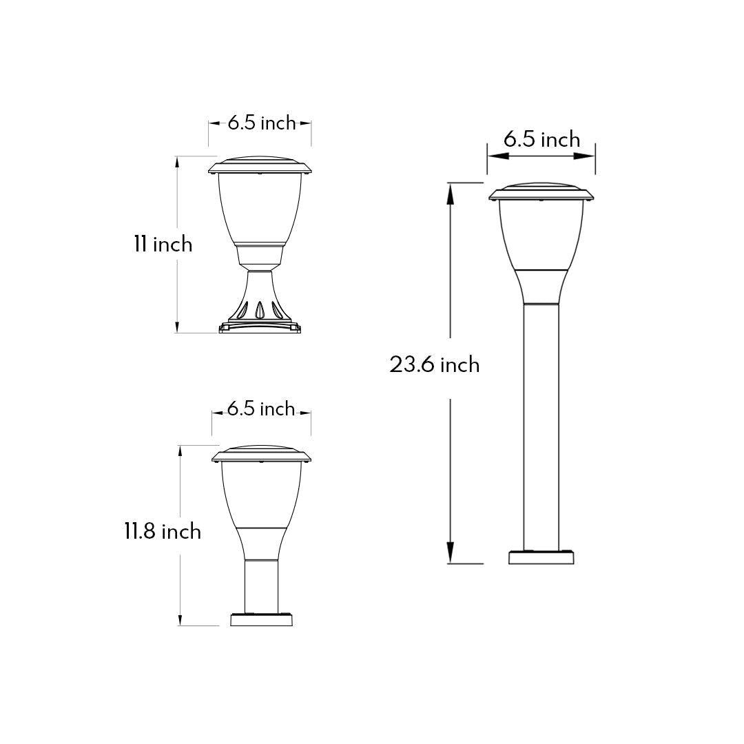 Outdoor Lights For Garden Minimalist Modern Style - Lamp Outdoor