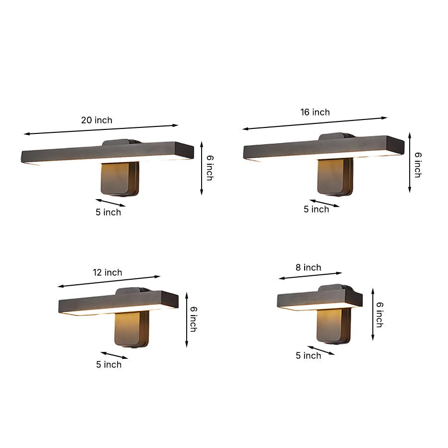 Waterproof LED Adjustable Wall Lights for Storefront or Outdoor Use - Lamp Outdoor