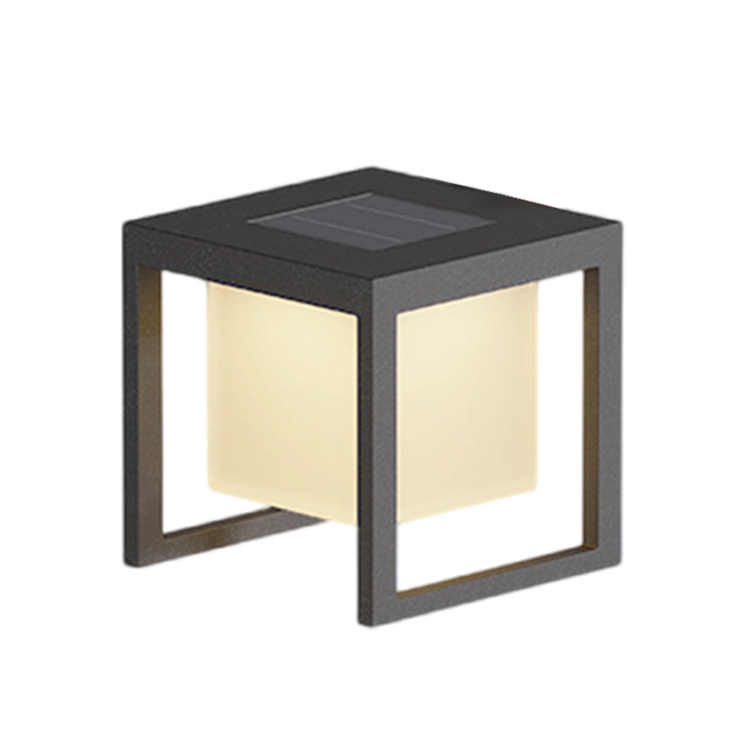 Multi-Functional Floor Lamps With Tables Solar-Powered - Lamp Outdoor
