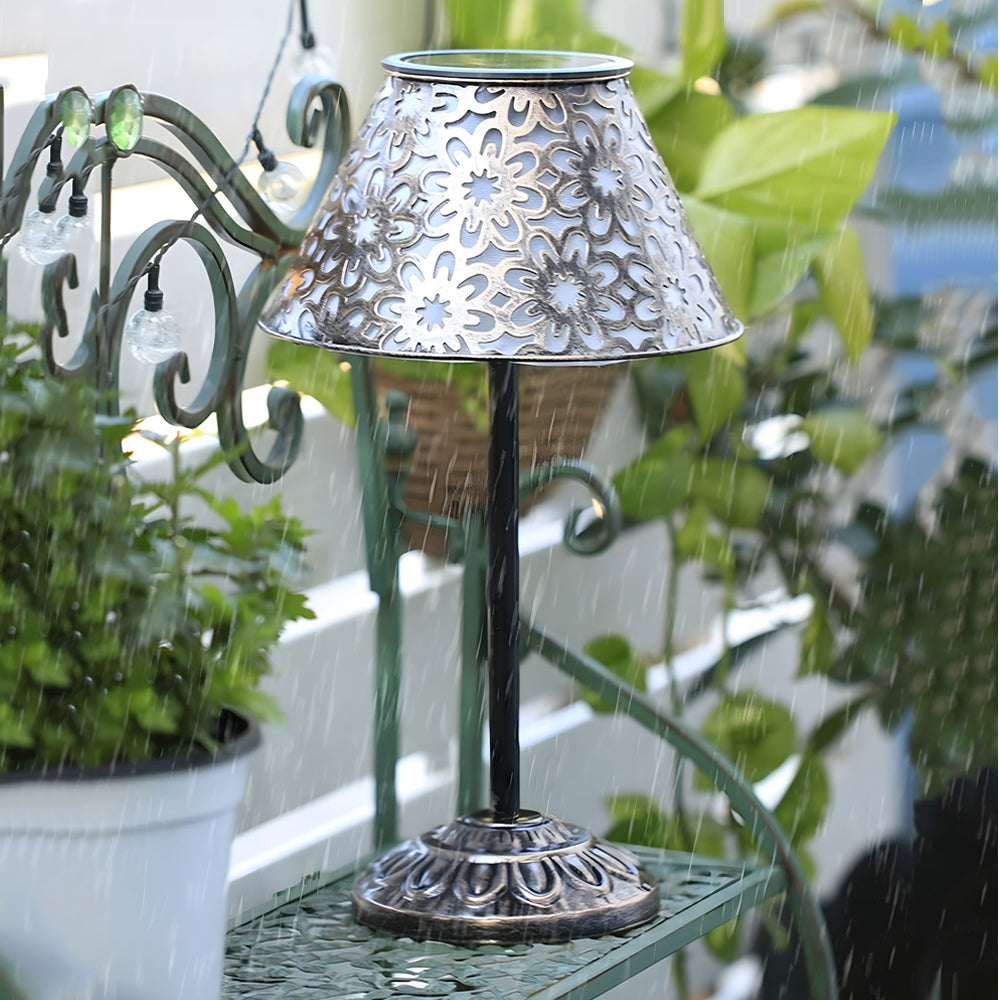 Hollow Metal LED Floor Moroccan Lamps LED Waterproof - Lamp Outdoor