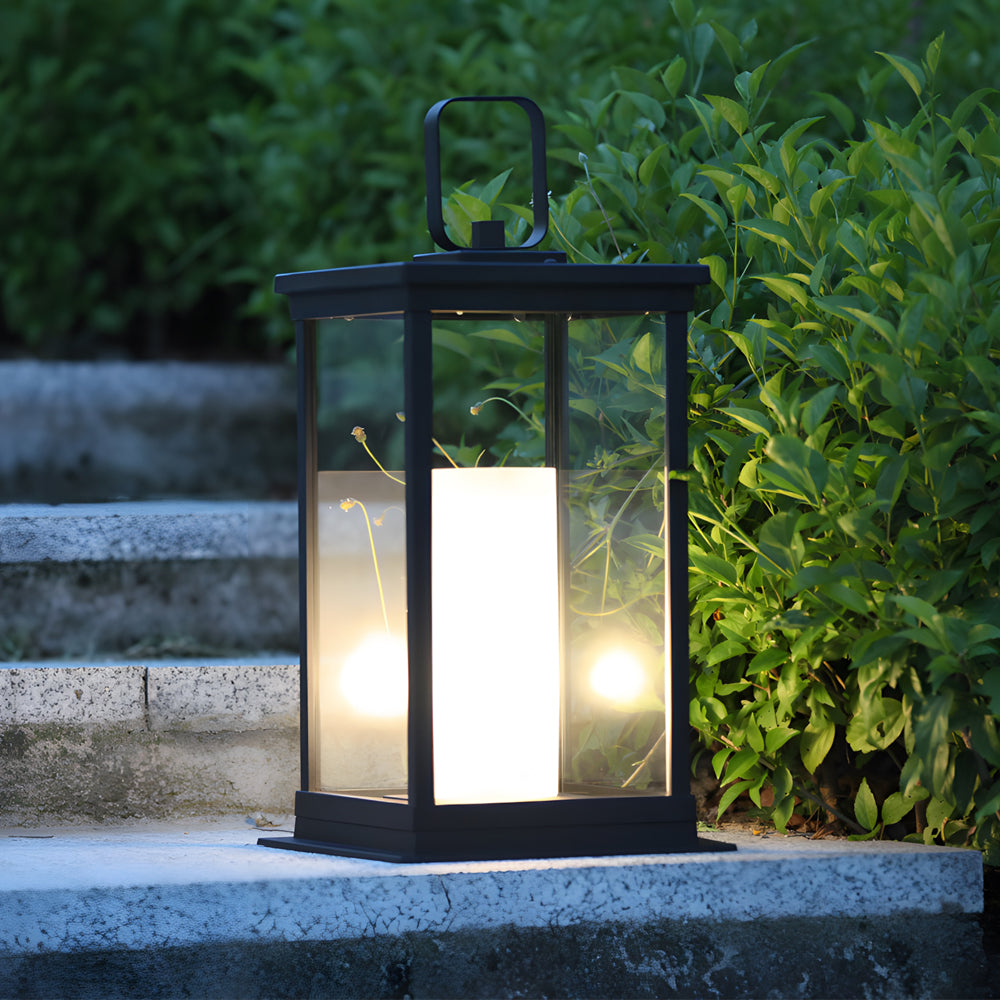 Modern Minimalist Square Post Light Waterproof - Lamp Outdoor
