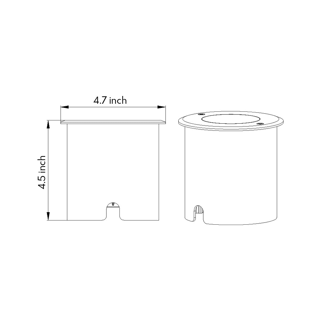 Inground Lights Minimalist LED - Lamp Outdoor