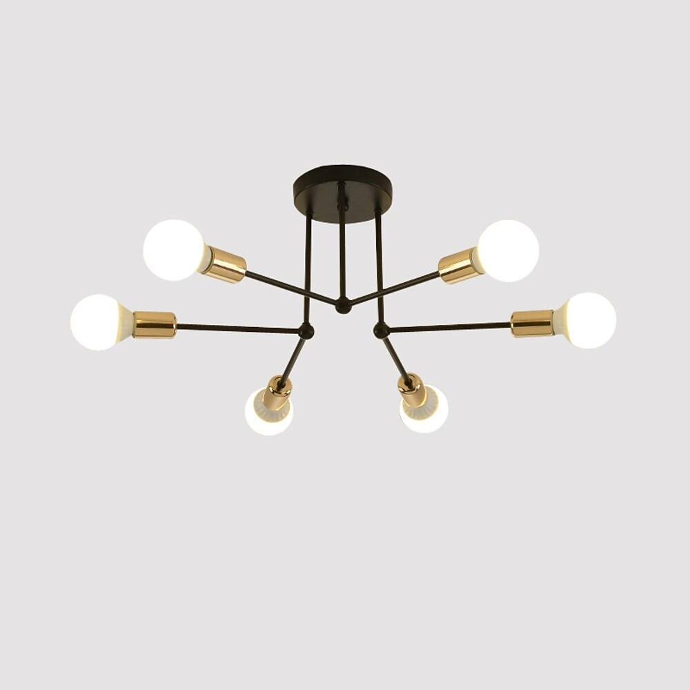 6 Lights LED Modern Ceiling Lights Flush Mount Lighting Hanging Ceiling Lights - Lamp Outdoor