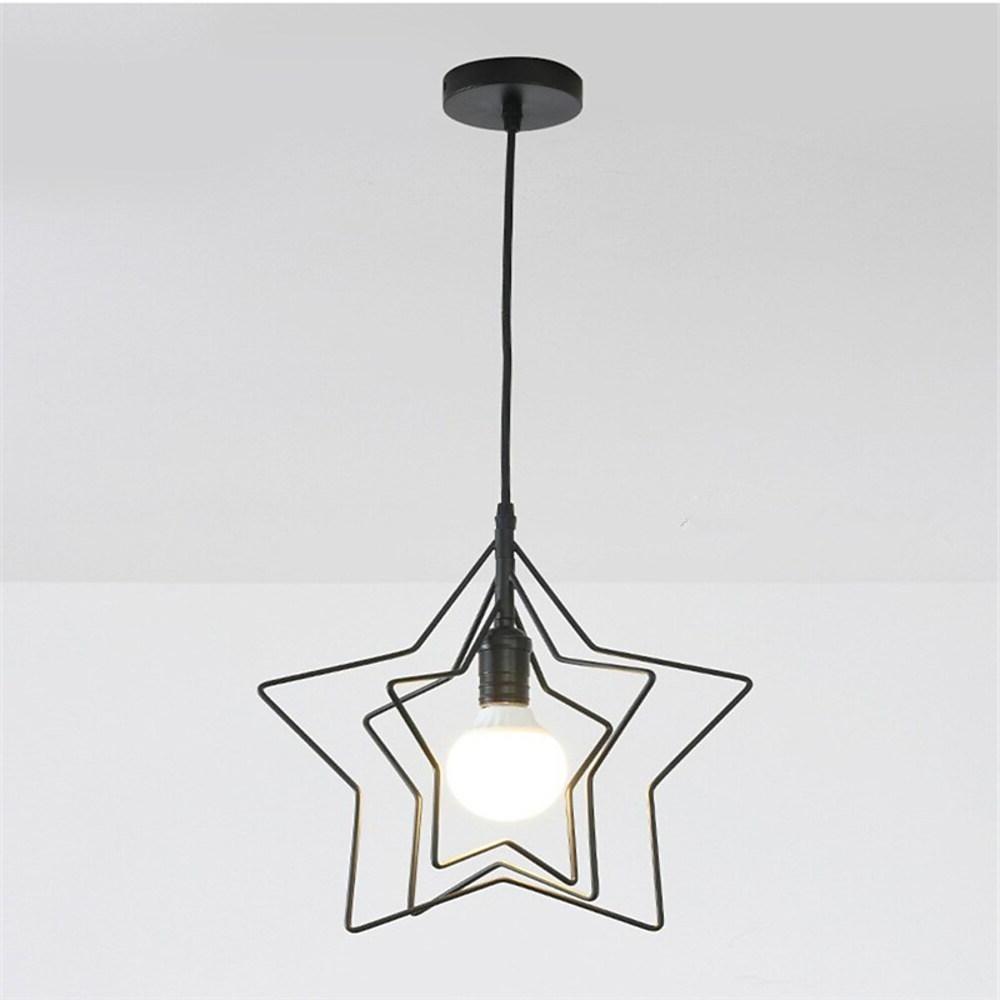 Multi Star Shaped Modern Pendant Lighting Metal Pendant Lighting - Lamp Outdoor
