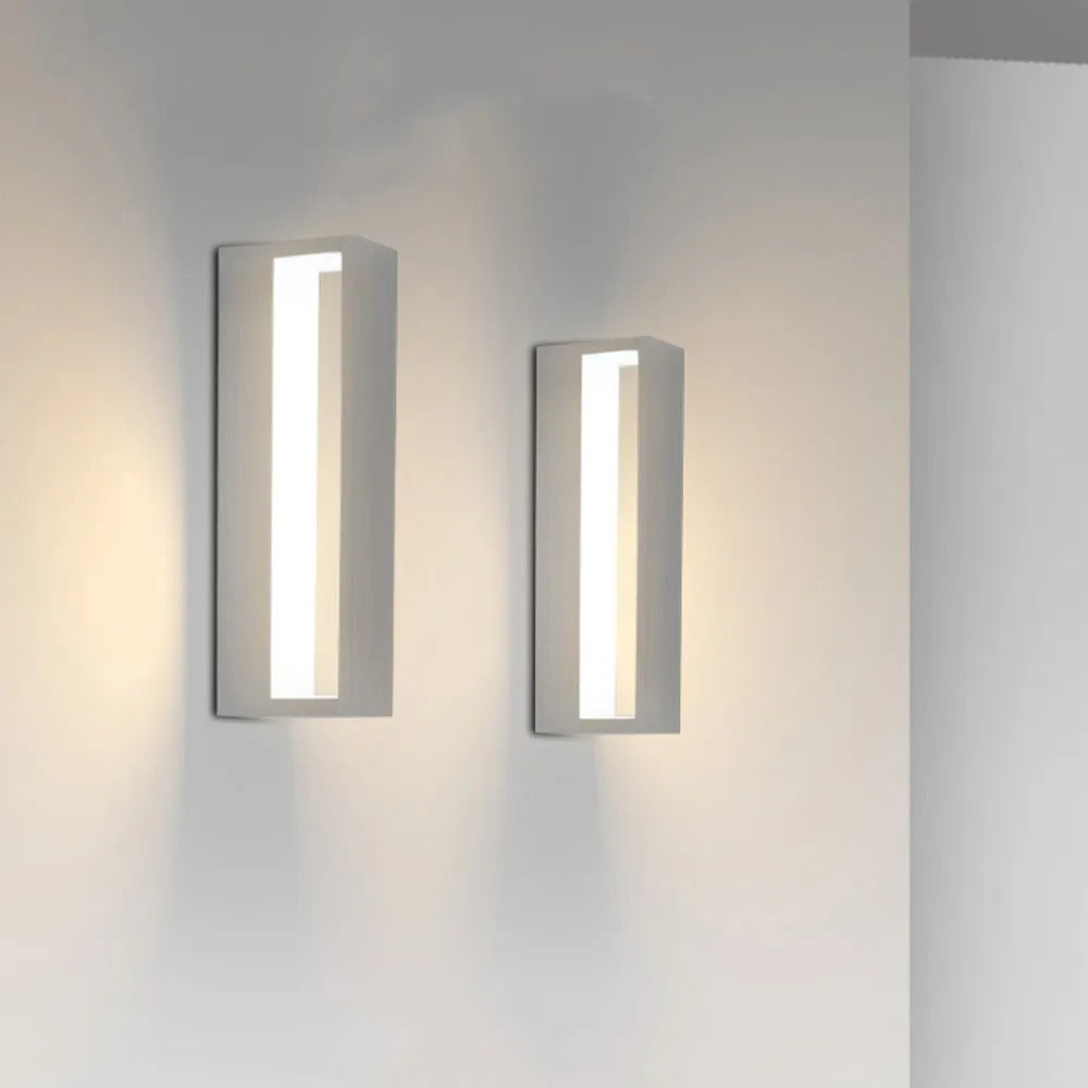 Ray Modern Hollow Metal Acrylic Outdoor Wall Lamp - Lamp Outdoor