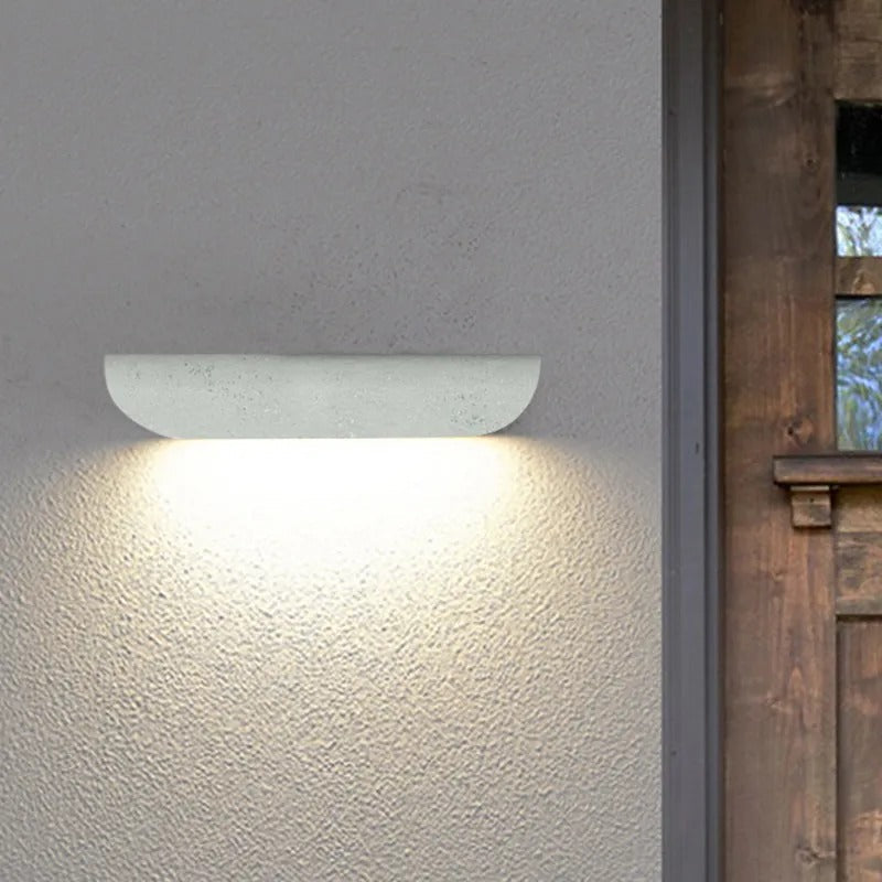 Ray Modern Curved Waterproof LED Outdoor Wall Lamp Metal Garden Corridor - Lamp Outdoor