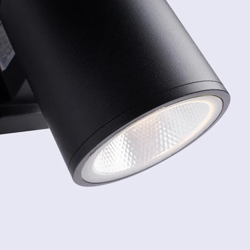 Ray Minimalist Double-headed LED Outdoor Wall Lamp Metal Glass Garden Corridor - Lamp Outdoor