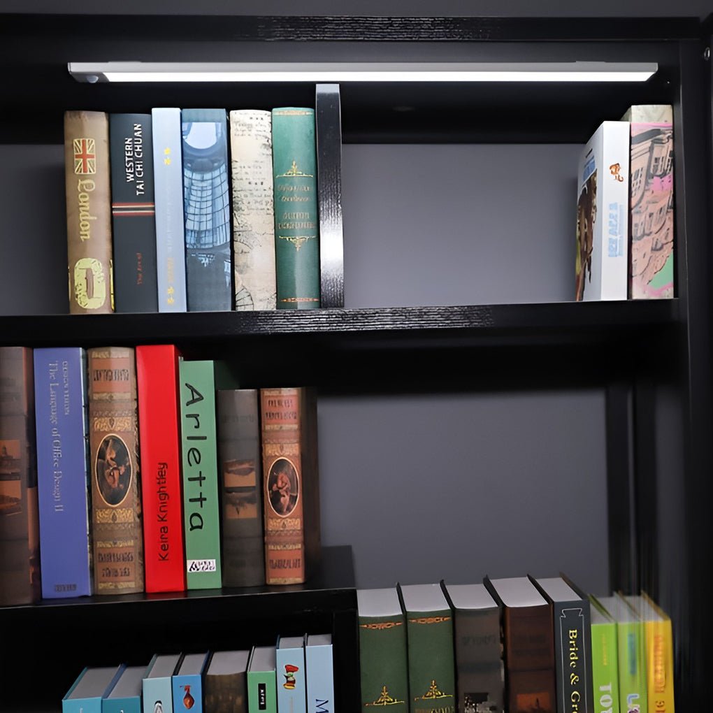 Rechargeable Battery Operated Wireless LED Under Cabinet Wall Light with Motion Sensor - Lamp Outdoor