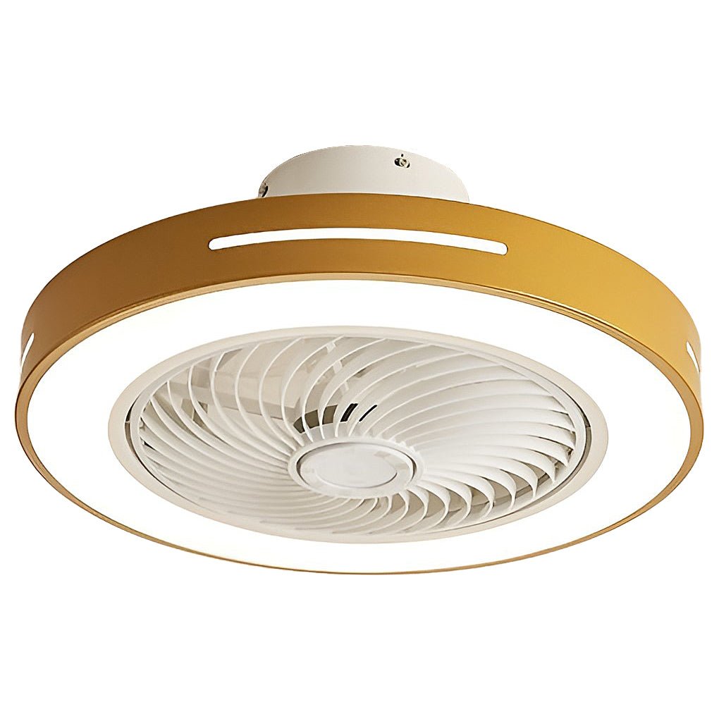 Inverter Bladed Ceiling Fans Light Intelligent Ceiling Fan Lamp with Remote Control Wind-guiding - Lamp Outdoor