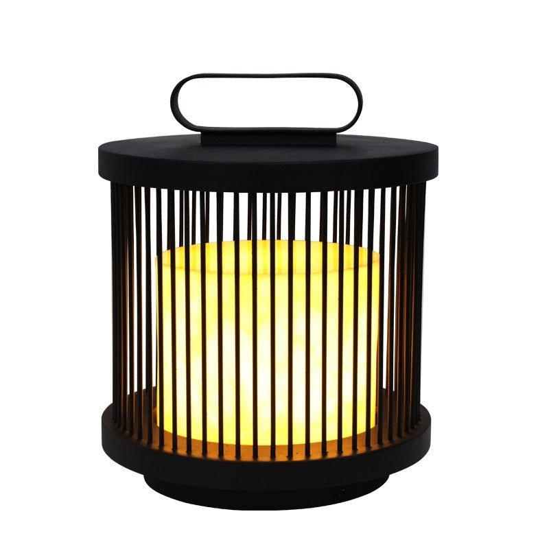 Cage Shape Waterproof Black Retro Classic Outdoor Lanterns Outdoor Lamp - Lamp Outdoor