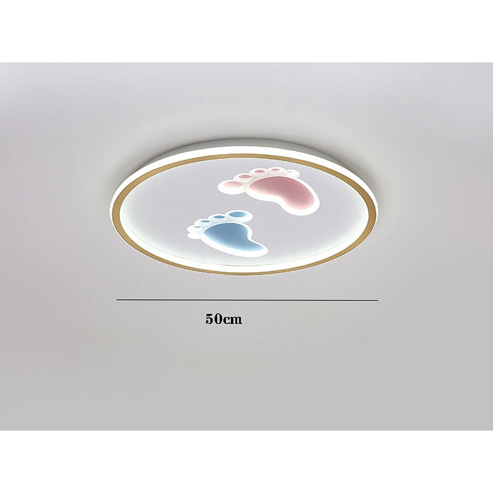 Feet Image Novelty Nordic Metal LED Flush Mount Ceiling Light for Bedroom - Lamp Outdoor