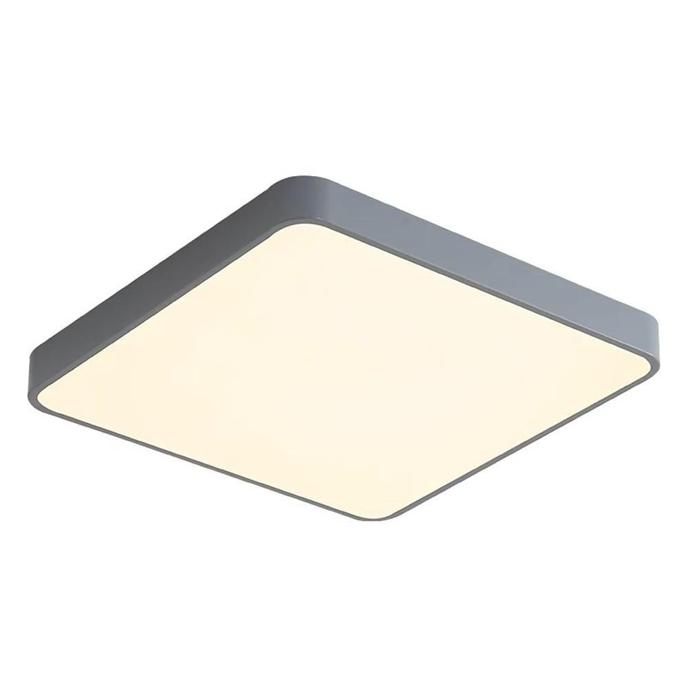Square Modern Style Design Flush Mount Lighting Metal PVC Acrylic LED Bedroom Ceiling Lights - Lamp Outdoor