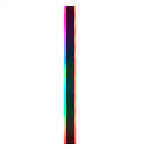Black Long LED RGB Linear Lights Outdoor Waterproof Wall Lighting - Lamp Outdoor