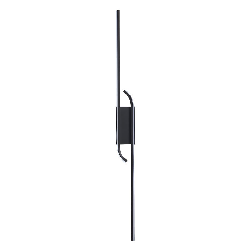Minimalist Long LED Linear Lights Aluminum Black Wall Lights - Lamp Outdoor