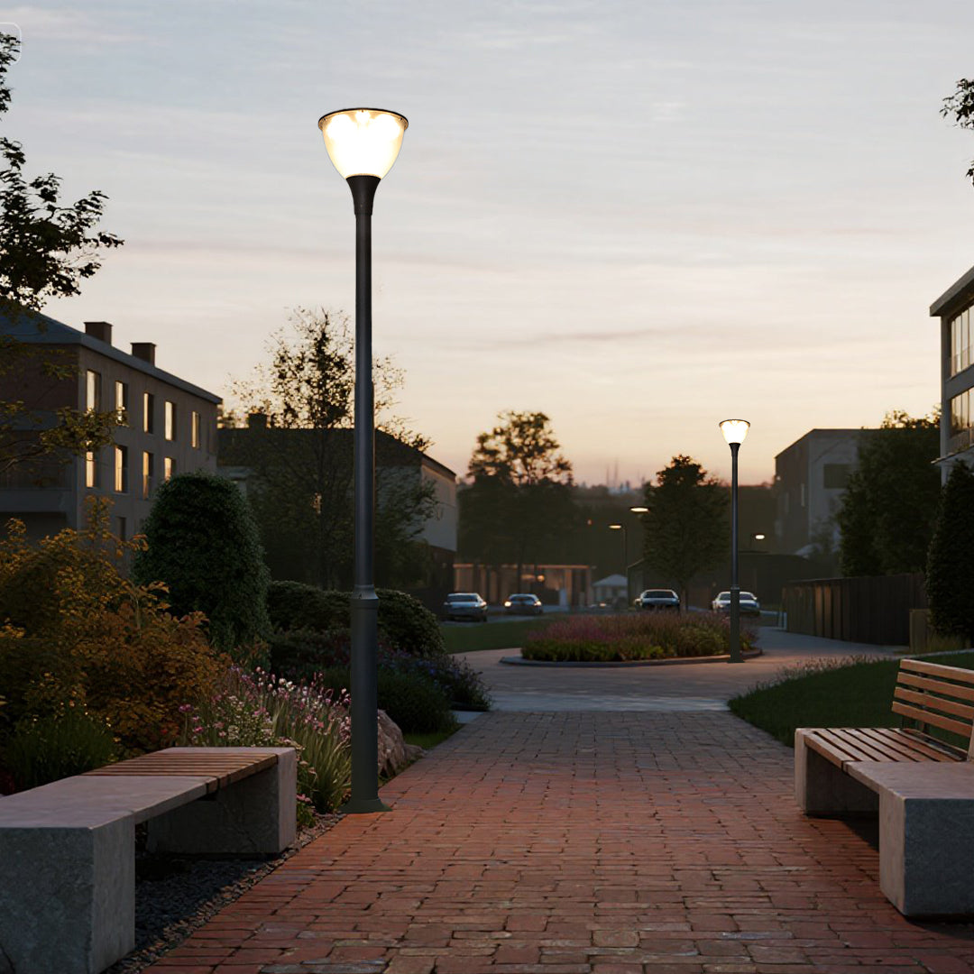 Outdoor Posts For Lights Modern Minimalist Style - Lamp Outdoor