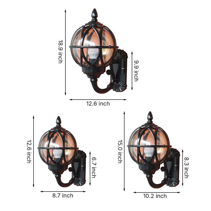 Outdoor House Sconces Waterproof Cast Aluminum European Style - Lamp Outdoor