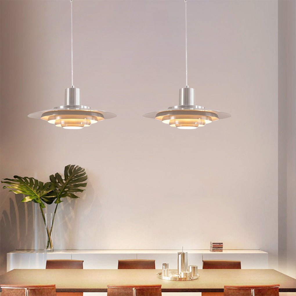Nordic Minimalism Multi-layer Creative Design Decorative Pendent Lighting for Coffee Bar Dining Table - Lamp Outdoor