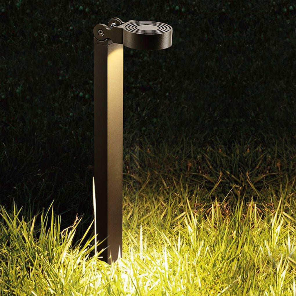 Adjustable LED Lawn Light Outdoor Waterproof Nordic Minimalist Design - Lamp Outdoor