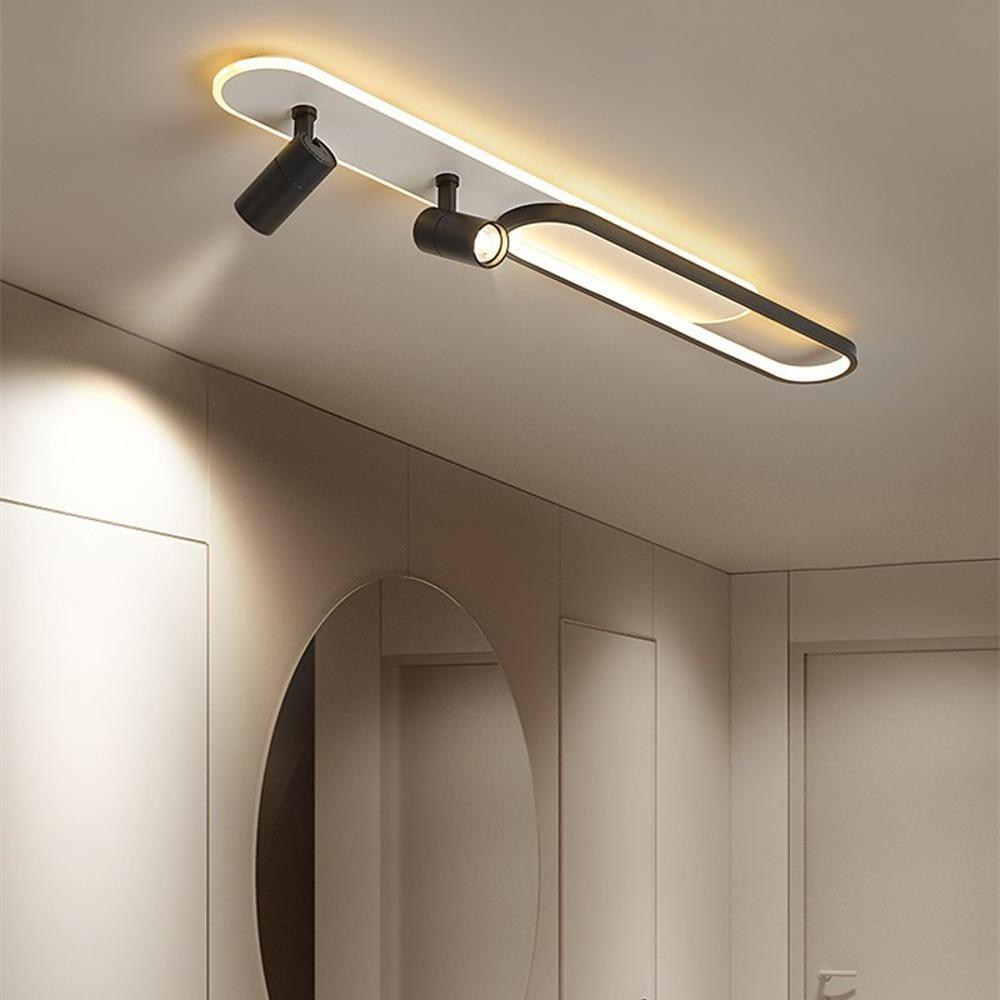 Spotlight Rectangles Metal Modernist Style Design Flush Mount Lighting LED Ceiling Light - Lamp Outdoor