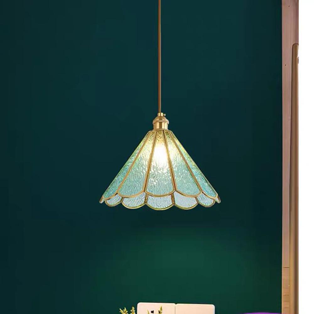 Flower Shaped Glass LED Modern Pendant Lighting Hanging Lamp Island Lights - Lamp Outdoor