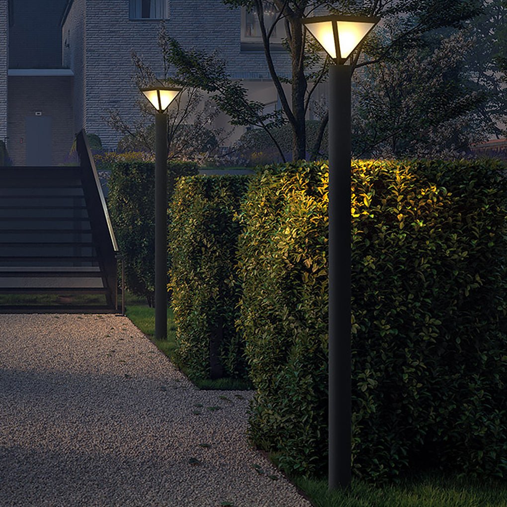 Waterproof LED Solar Lamp Post Lights Heavy Duty Outdoor Lamp Post - Lamp Outdoor