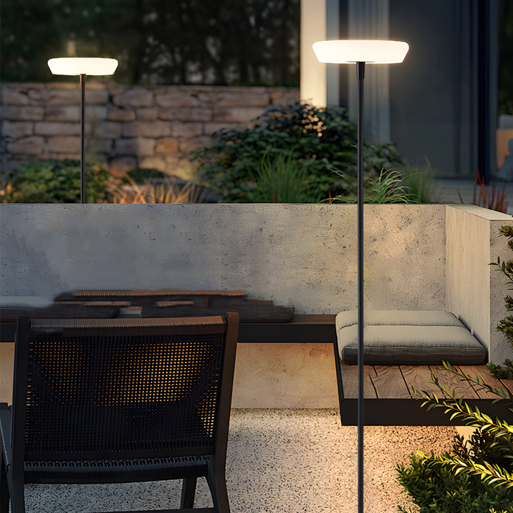 USB Waterproof Solar Lighted Lawn Modern Minimalist Style - Lamp Outdoor