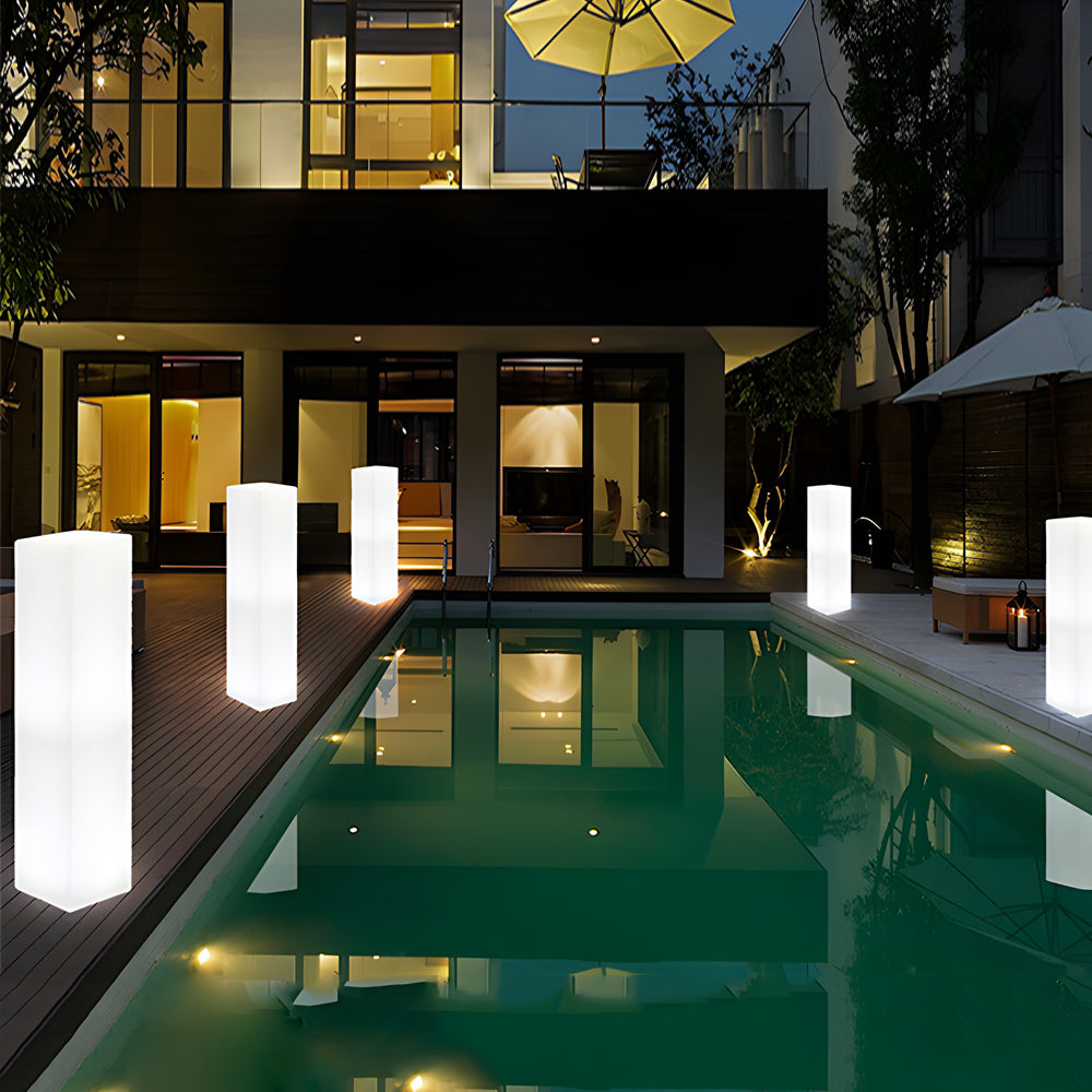 LED Square Floor Lamp waterproof Design - Lamp Outdoor