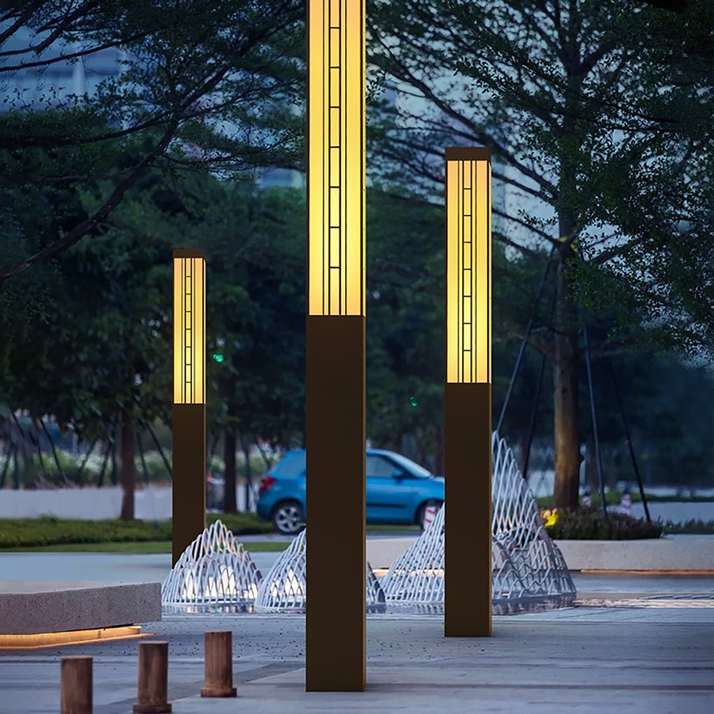 Retro Waterproof Outdoor Pole Lights Lamp Post Lights Public Lighting - Lamp Outdoor