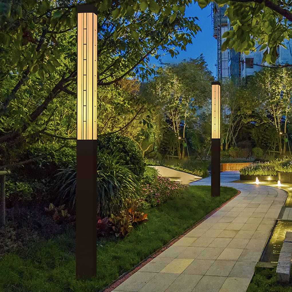 Retro Waterproof Outdoor Pole Lights Lamp Post Lights Public Lighting - Lamp Outdoor