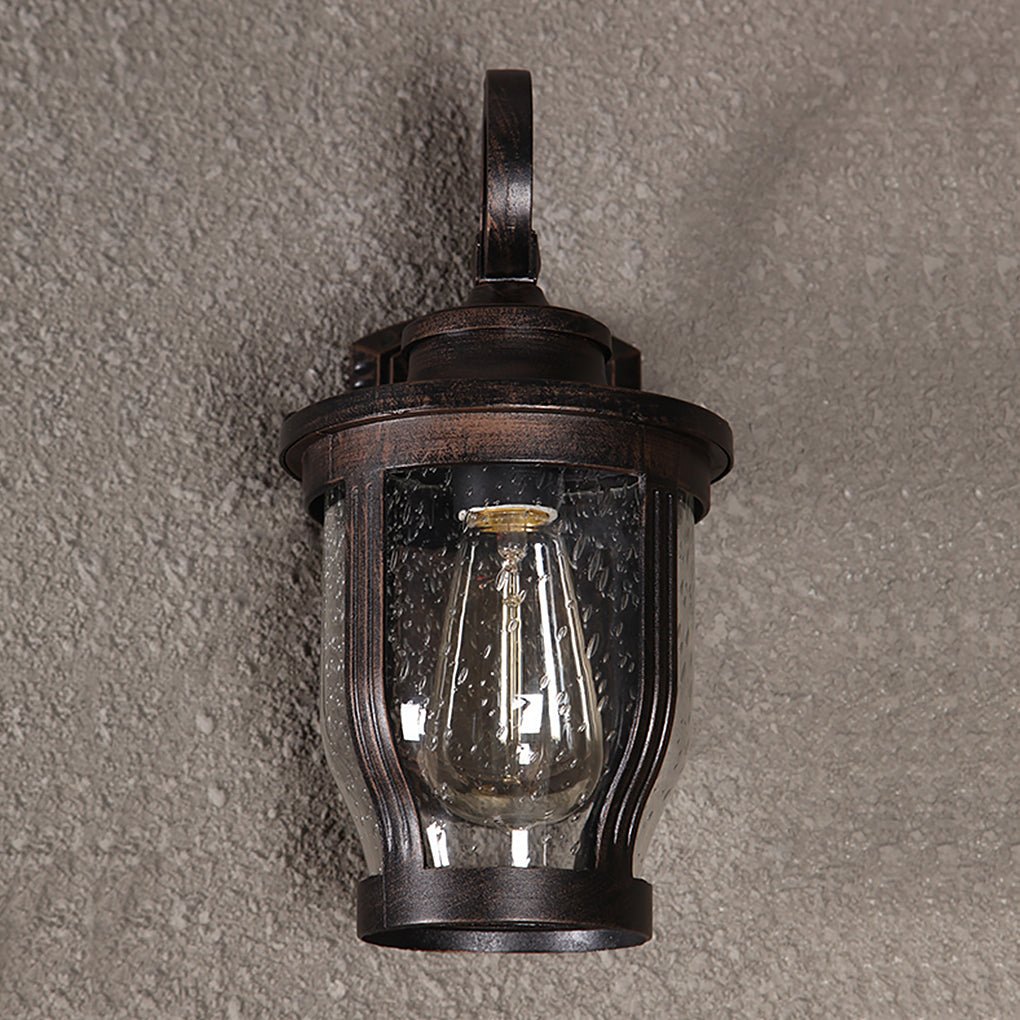 Retro Creative Waterproof Bubbles Glass Vintage Outdoor Wall Lights - Lamp Outdoor