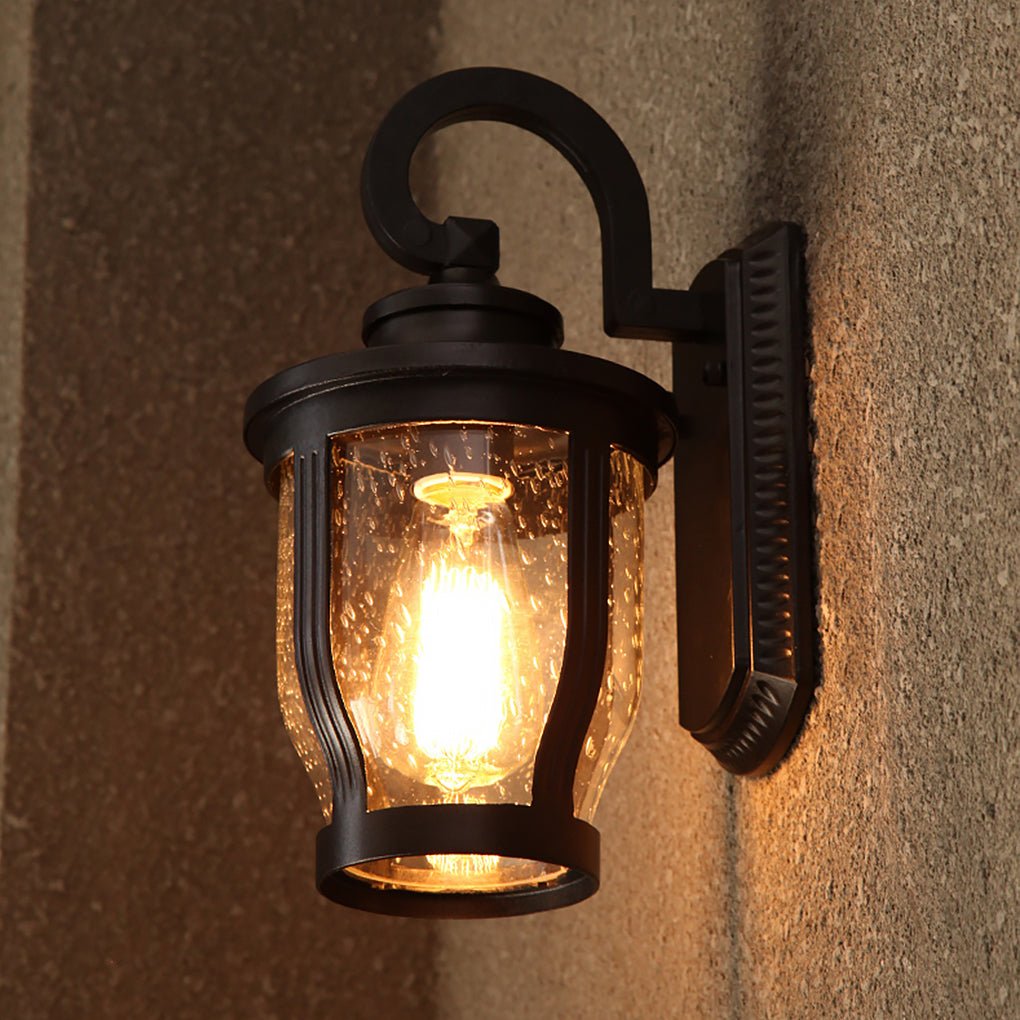 Retro Creative Waterproof Bubbles Glass Vintage Outdoor Wall Lights - Lamp Outdoor