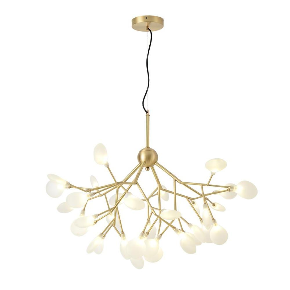 45 Lights Creative Copper Glass Design LED Modern Sputnik Chandelier - Lamp Outdoor