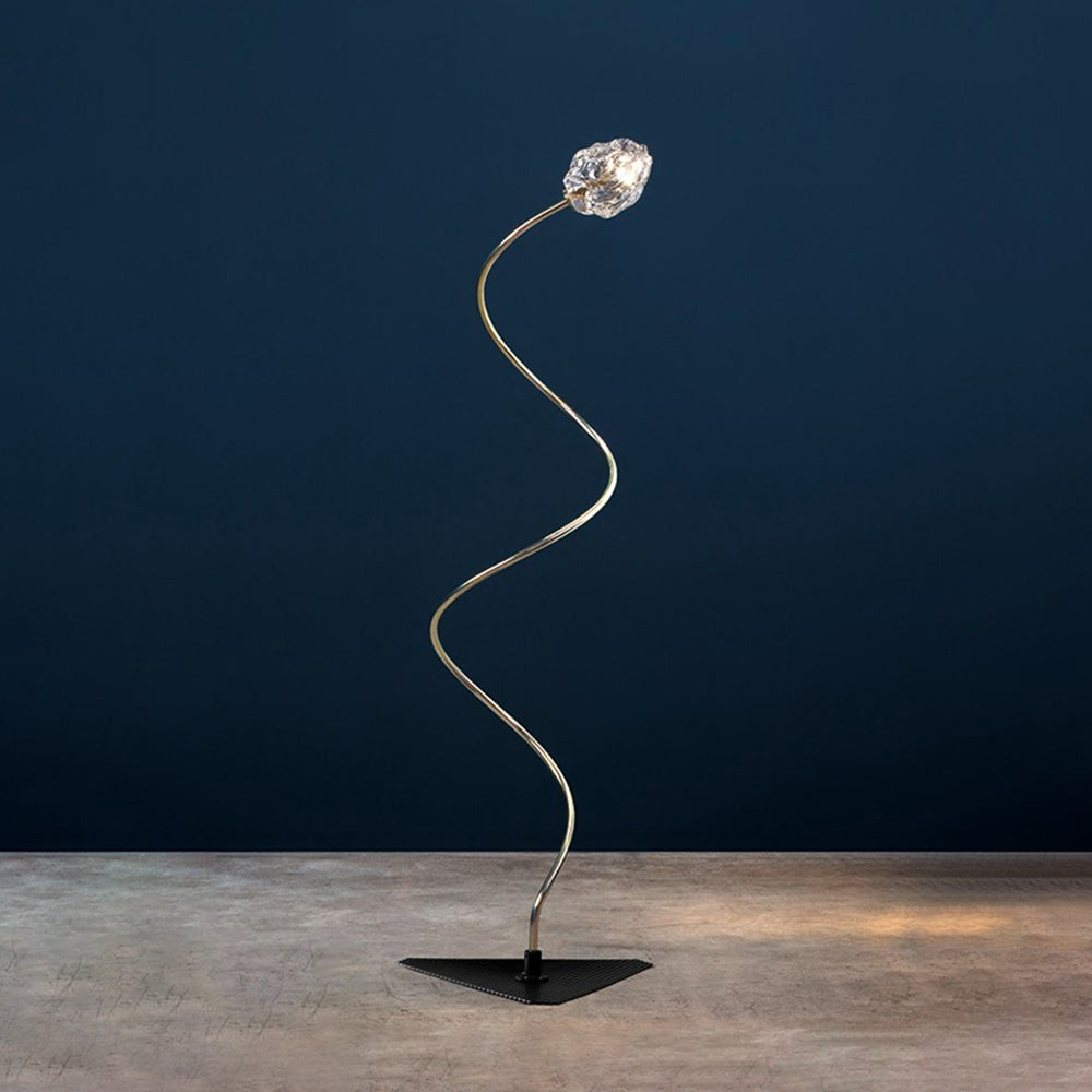 Arisha Decorative Flower Metal Glass Outdoor Ground Light - Lamp Outdoor