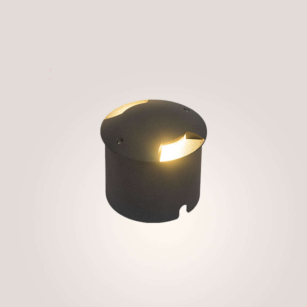 Ray Metal Cylindrical Outdoor Step Deck Light - Lamp Outdoor