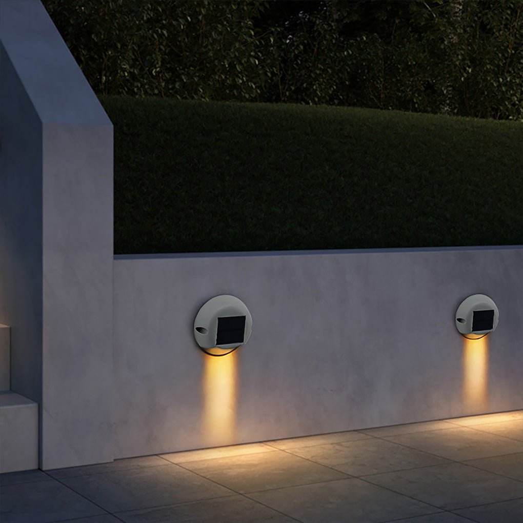 Solar Outdoor Light Waterproof Stairs Garden Decoration Wall Lamp Step Lights - Lamp Outdoor