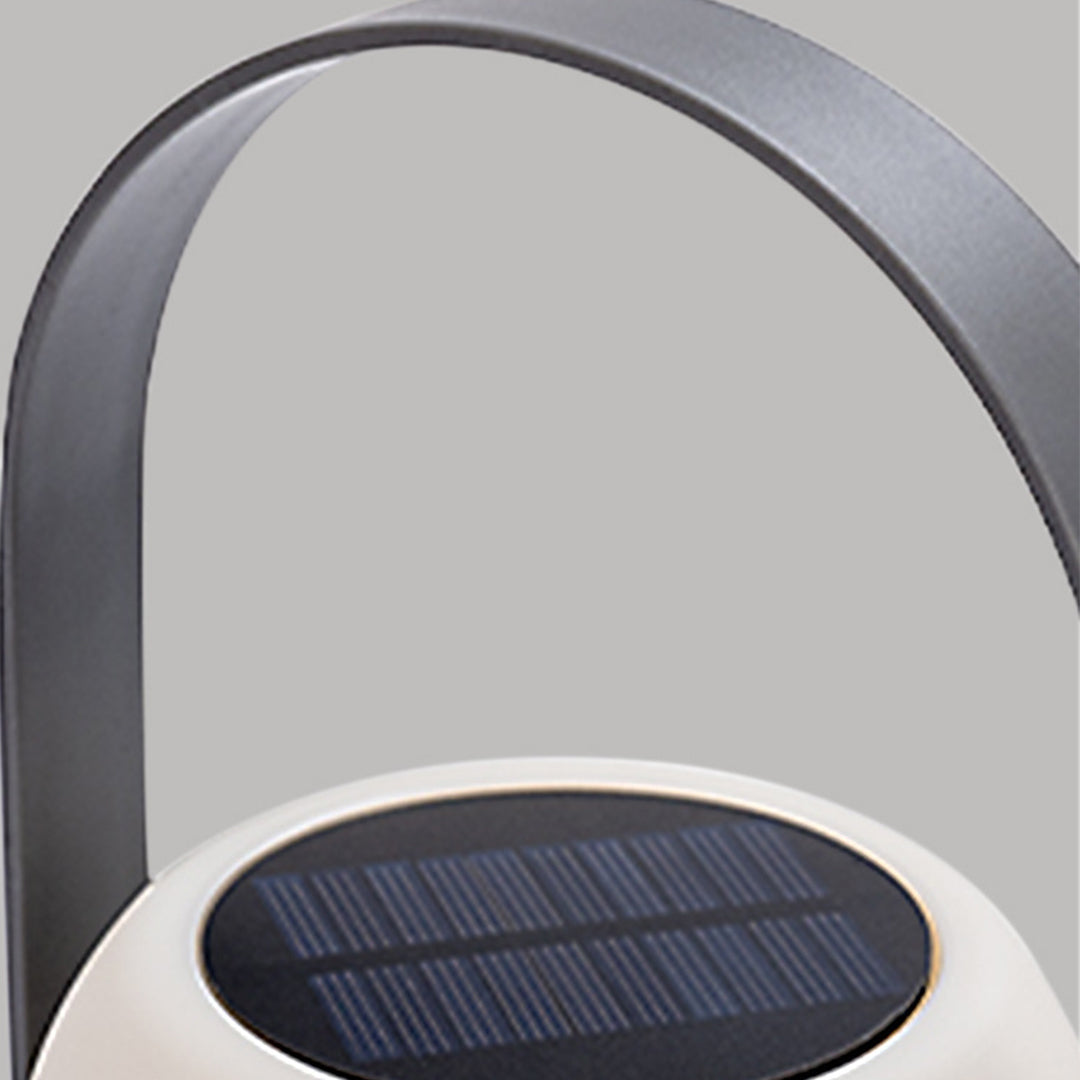 Solar-Powered Handheld Light Waterproof USB Rechargeable Portable - Lamp Outdoor