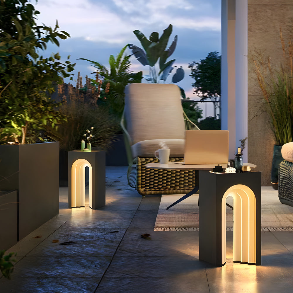 Waterproof Lighted Lawn Decorations Stainless Steel Outdoor - Lamp Outdoor