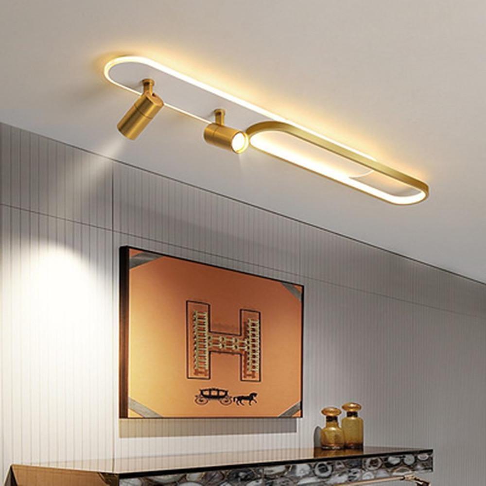 Spotlight Rectangles Metal Modernist Style Design Flush Mount Lighting LED Ceiling Light - Lamp Outdoor