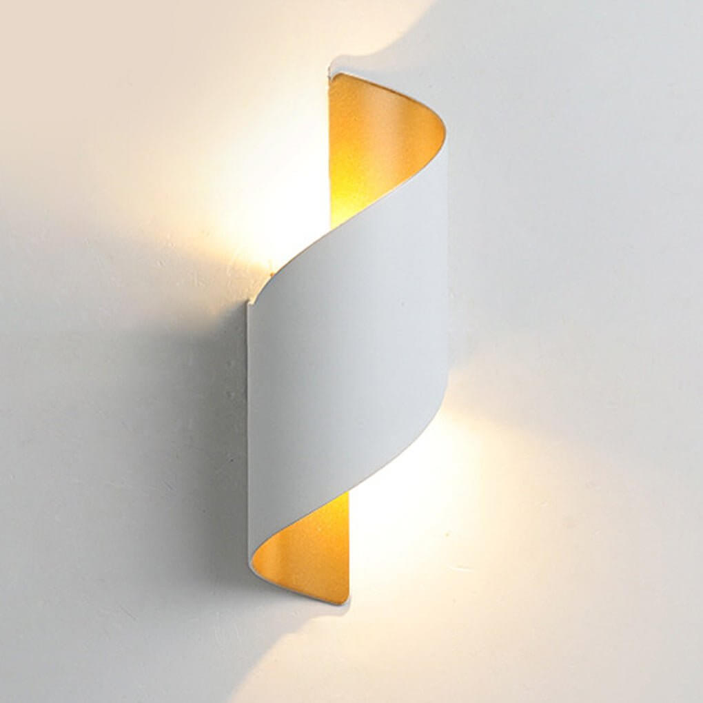 Unique Spiral Design LED Waterproof Two-way Luminous Wall Light for Aisle Balcony - Lamp Outdoor