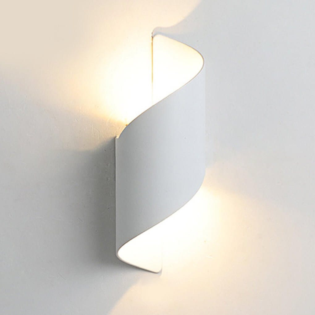 Unique Spiral Design LED Waterproof Two-way Luminous Wall Light for Aisle Balcony - Lamp Outdoor