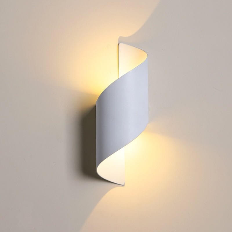 Unique Spiral Design LED Waterproof Two-way Luminous Wall Light for Aisle Balcony - Lamp Outdoor