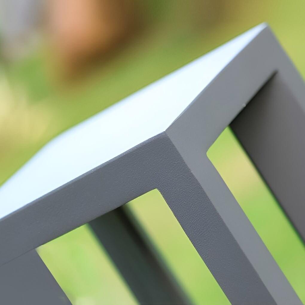 Black Aluminum Garden LED 7W 4-Beam Landscape Bollard Lights - Lamp Outdoor