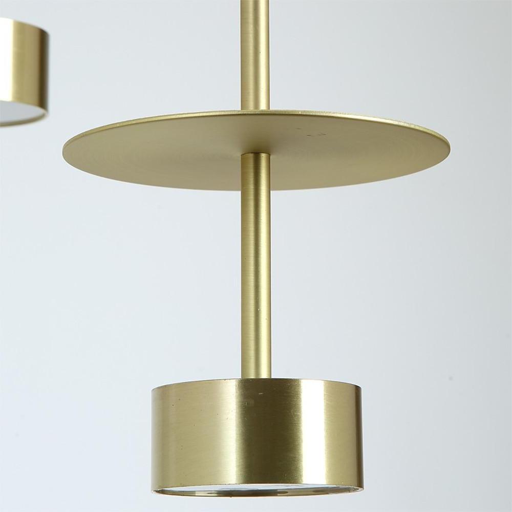 1 Bulb Metal Pendant Lights for Kitchen Island Gold Industiral Ceiling Light - Lamp Outdoor